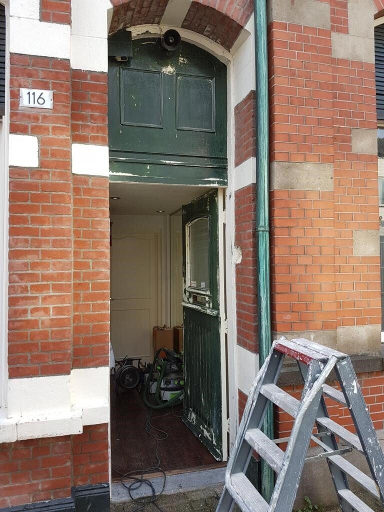Deur voor renovatie